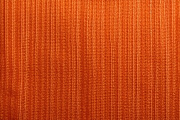 Orange satin, linen textiles, jeans fabric curves wave lines background texture for web design , banner , business concept. Generative AI