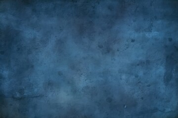 Fototapeta premium Abstract grunge decorative dark blue stucco wall background for web banner, design template, Generative AI