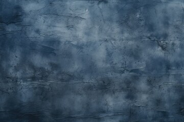 Fototapeta na wymiar Abstract grunge decorative dark blue stucco wall background for web banner, design template, Generative AI