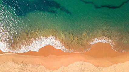 Fototapeta na wymiar Collaroy Ocean Waves, NSW, Sydney, Australia, northern beaches