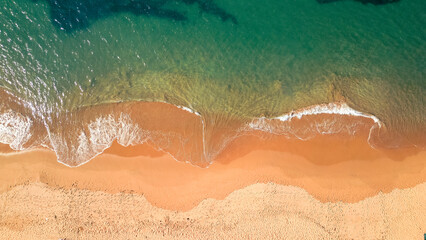 Fototapeta na wymiar Collaroy Ocean Waves, NSW, Sydney, Australia, northern beaches