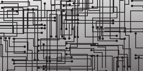 Abstract panel technology background