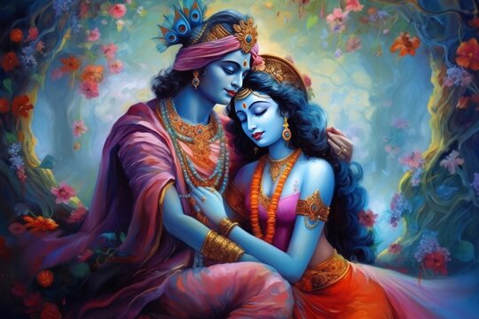 Romantic radha outlet krishna hd images