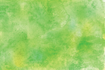 和紙　新緑　水彩　背景