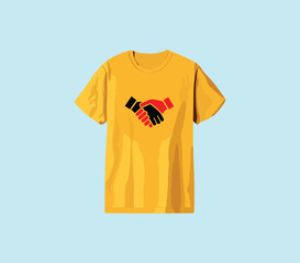 t shirt template design vector 