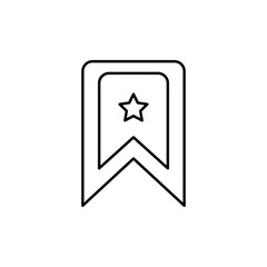 bookmark icon design, illustration design