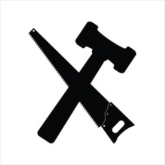 hammer and saw icon
