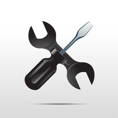 set of tools isolated