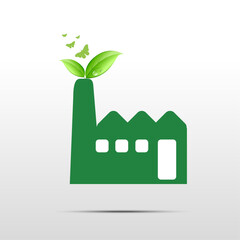 green house with leaves