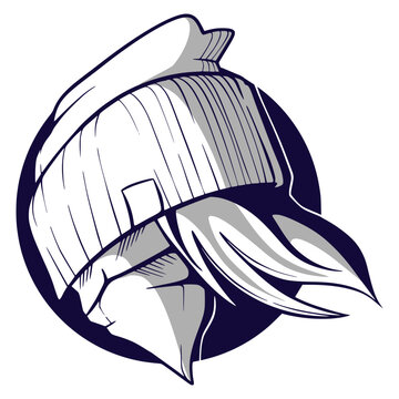 Character hiphop illustration
