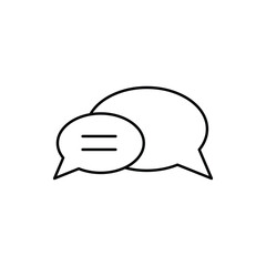 bubble speech icon design, illustration design