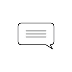 bubble speech icon design, illustration design