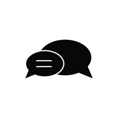 bubble speech icon design, illustration design