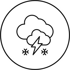 Snow Storm Icon