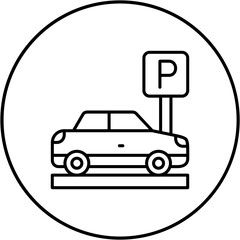Parking Area Icon