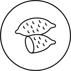 Sweet Potato Icon