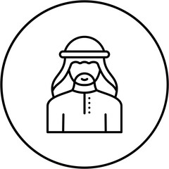 Arab Man Icon