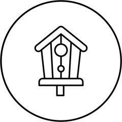 Bird House Icon