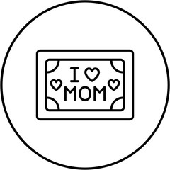 I Love Mom Icon