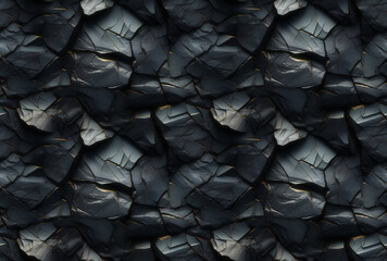 dark stone backdrop featuring intricate cracks. Seamless repeatable background