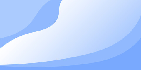 Abstract blue wave pattern frame background