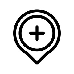 Fototapeta premium Map Location Pin Icon - map, location, pin, marker, icon, GPS