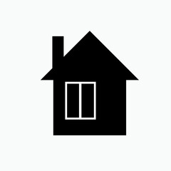 Home Icon. Residence Symbol - Vector.   