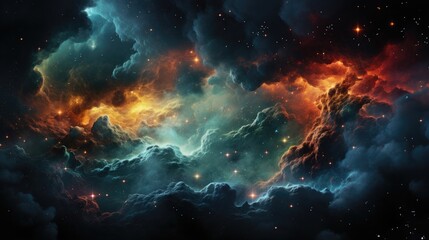 Cosmic Patterns: Celestial Nebula Dreams