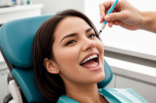 Gentle Dental Examination: Caring Touch for Your Health