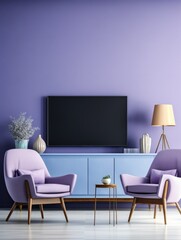 living interior with sofa
