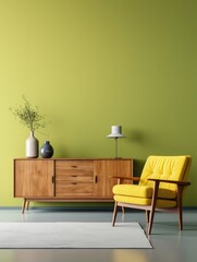 interior of a room with a bench