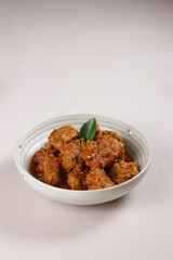 Asam Pedas Daging is Malaysian Traditional Dish, Made From Beef With Sour And Spicy Sauce.