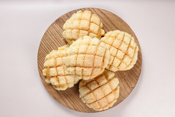 Japanese Bread, Vanilla Melon Pan