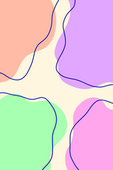 illustration of an background with lines