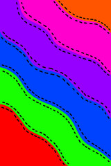 abstract rainbow background with rainbow