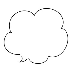 シンプルな手書き吹き出し