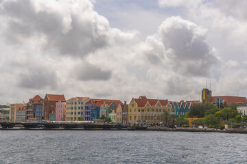 Picturesque view of downtown Willemstad - Curacao - Caribbean