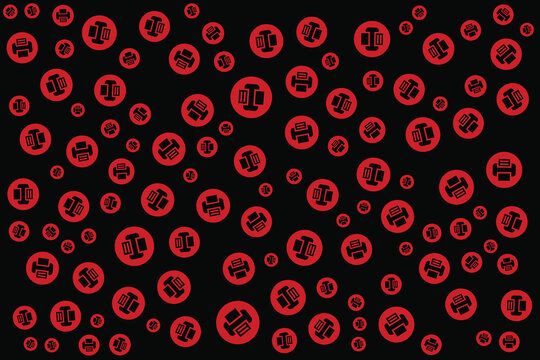 seamless pattern with pinter
