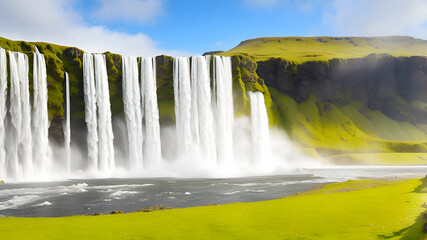 waterfall in the forest