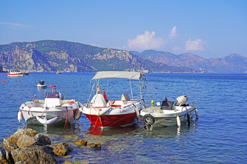 Fototapeta premium Marmaris Turunç Town View in Muğla Türkiye 