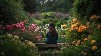 in the garden