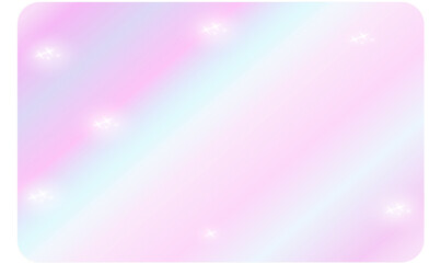 Light pink and blue pastel background with sparking star