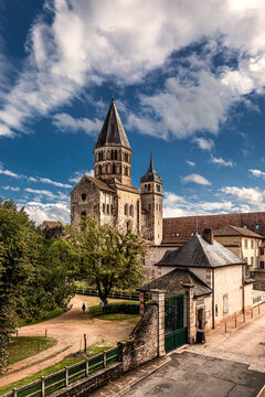 Cluny Abbey is a former Benedictine monastery in Cluny, Saône-et-Loire, France. It was dedicated to Saint Peter. 