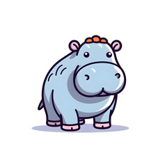 hippopotamus cartoon