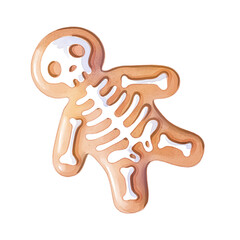 Halloween Skull Cookies