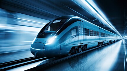 High Speed Train, Transportation, Generative AI