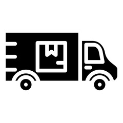 Delivery truck iocn style