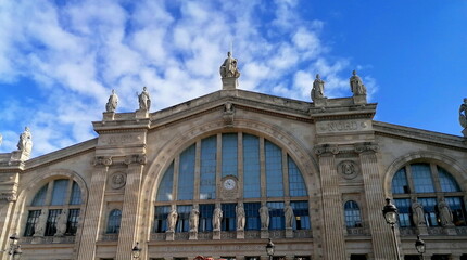 Fototapeta na wymiar Der Nordbahnhof in Paris