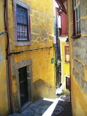 Ruelle &agrave; Porto-Portugal