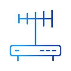 Fototapeta premium Antenna Icon, Connectivity, Communication, Marketing Antenna, Networking